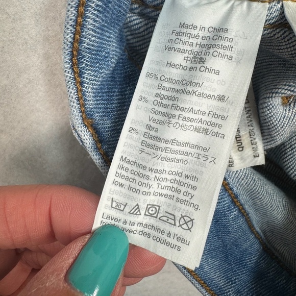 Madewell Skinny Jeans Womens Size 26 Light Blue High Rise - Picture 8 of 14